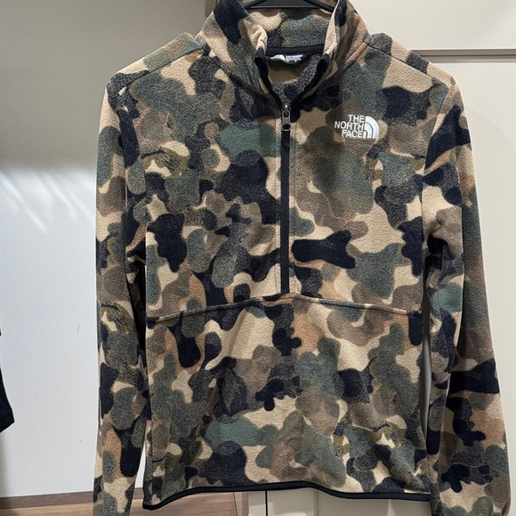 The North Face Camouflage Half-Zip Fleece - Picture 1 of 2